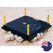 'Comfort' warmteplaat 40x40cm, AUS