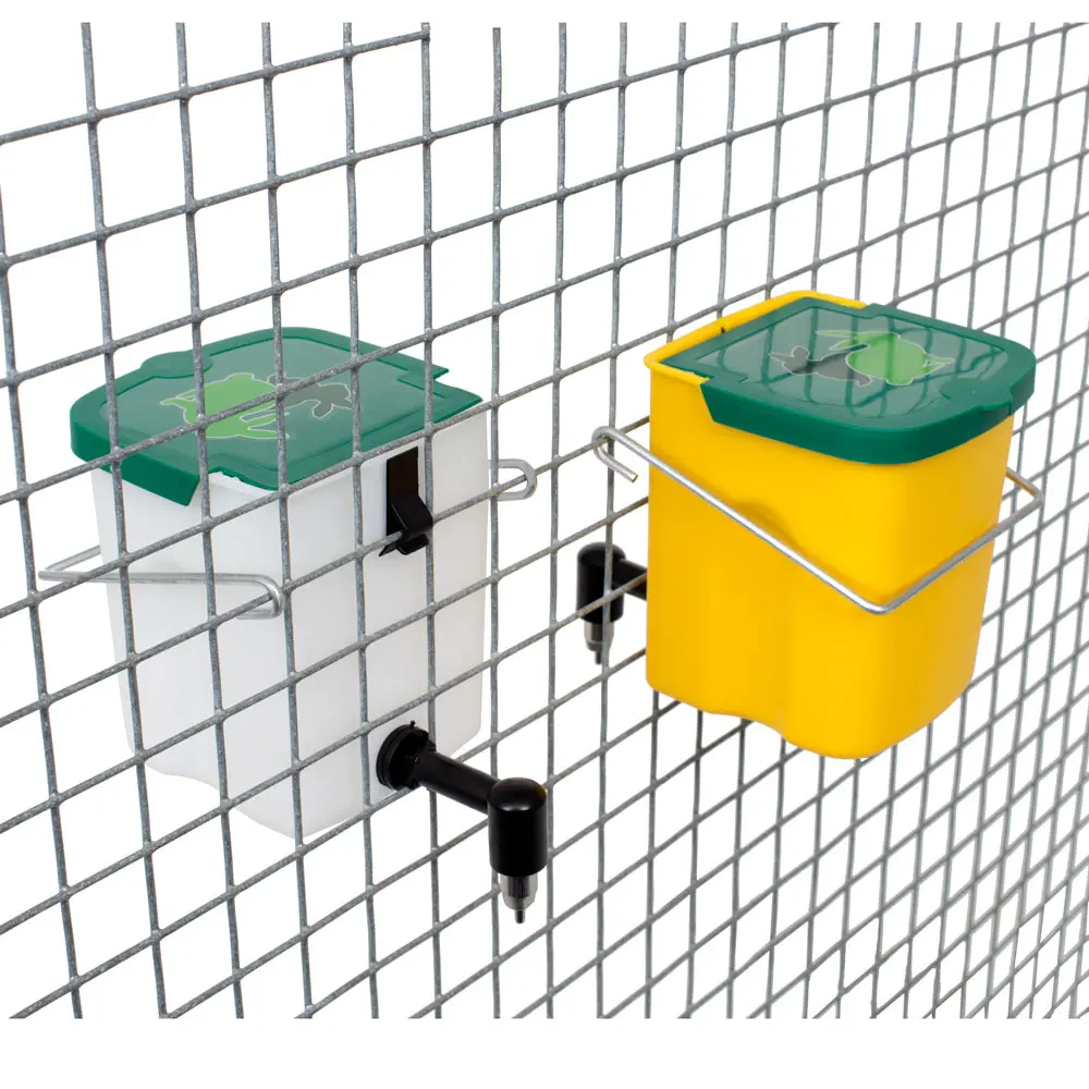 Konijnen drinkfles met lekvrije nippel en ophangclip 0.5 liter