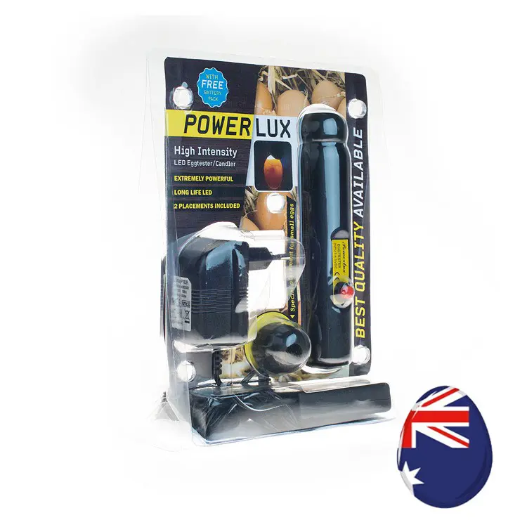 Schouwlamp PowerLux + AUS adapter