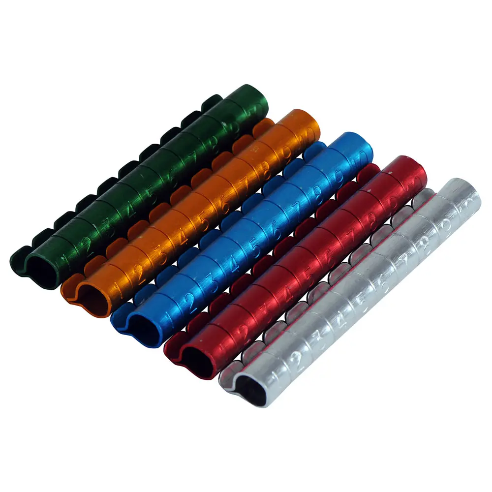 Aluminium knijpring 6mm - verpakking 50 stuks