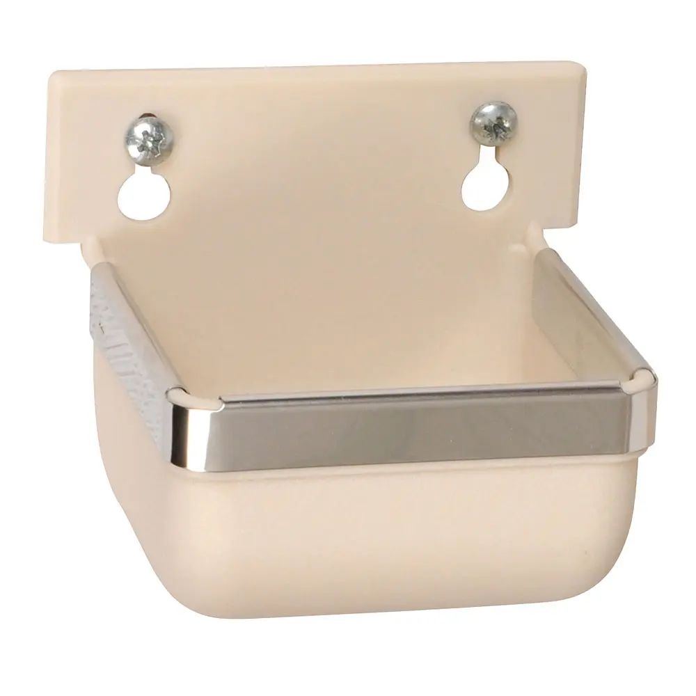 Voer-/drinkbakje uit nylon 300 ml. wit