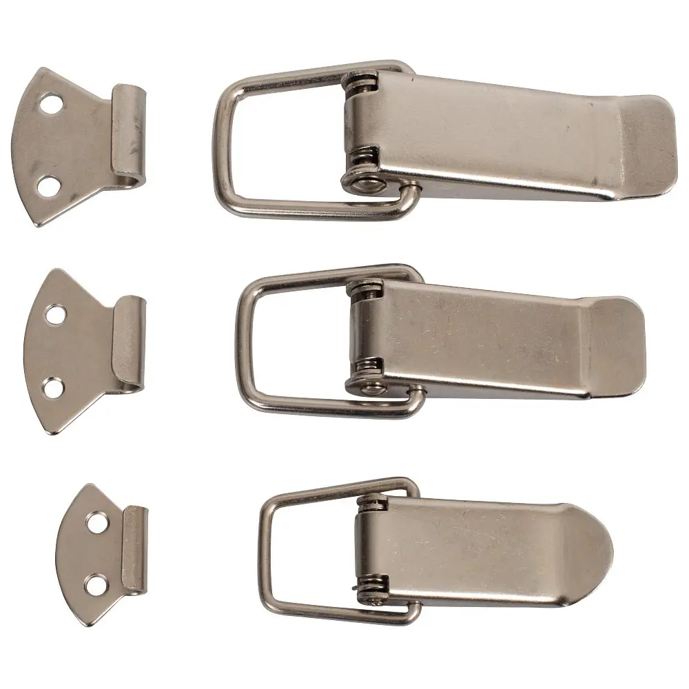 Kist sluiting met veer verzinkt klein