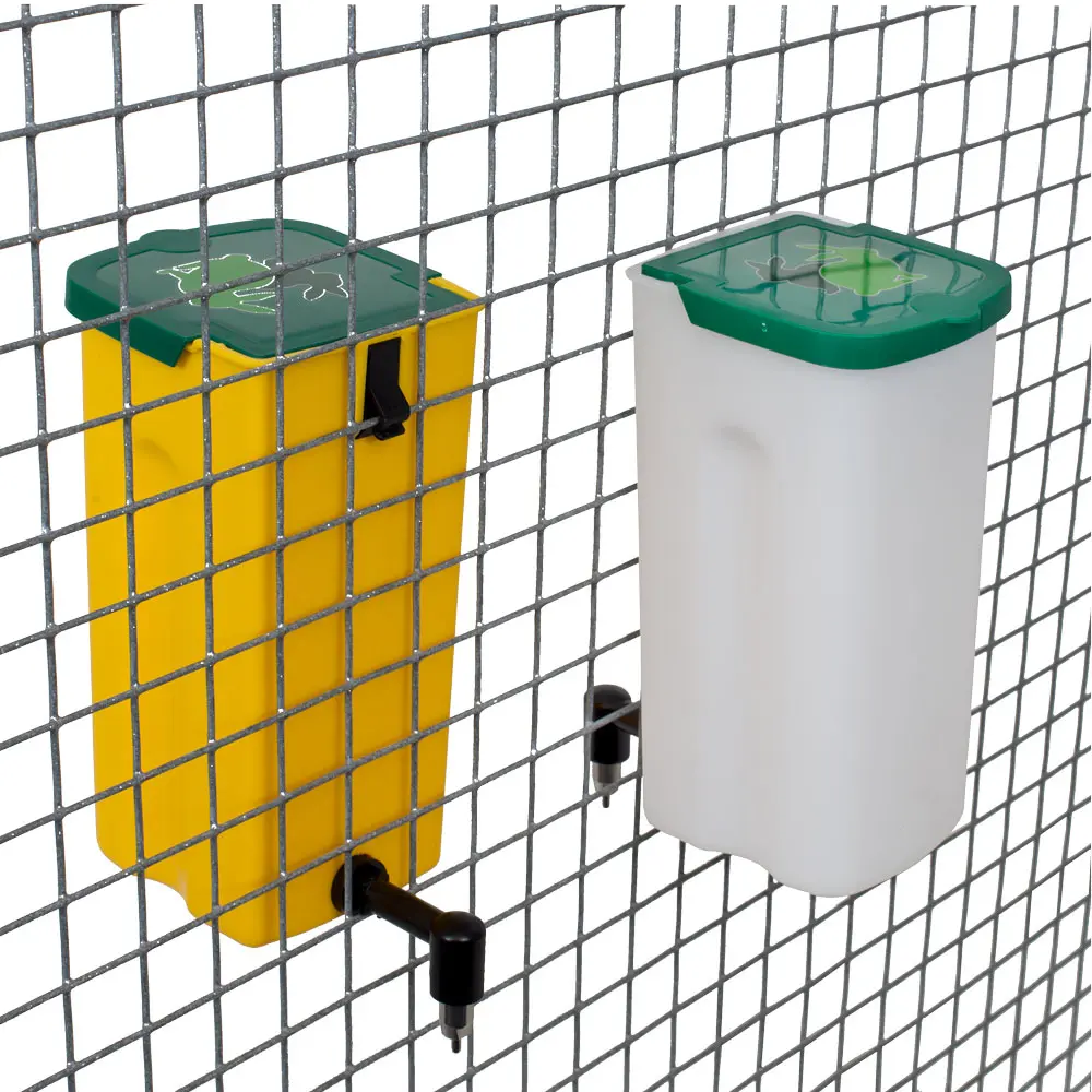 Konijnen drinkfles met lekvrije nippel en ophangclip 1.0 liter