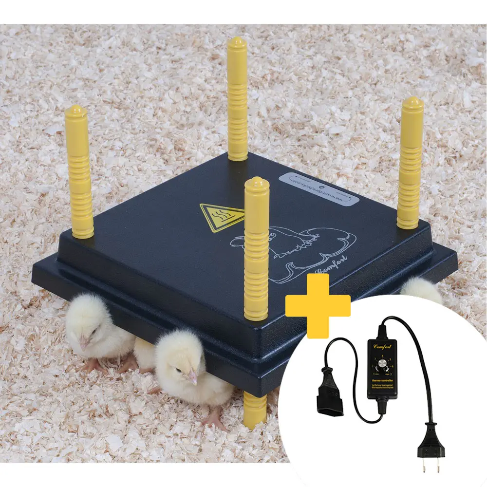 'Comfort' warmteplaat 25x25cm + regelaar