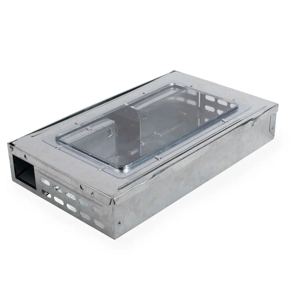 Muizenvanger verzinkt met venster, multivangsysteem